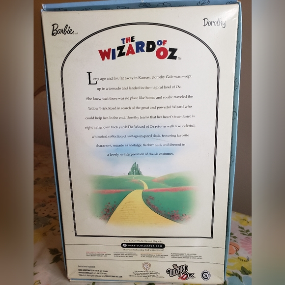 Wizard of Oz Dorothy Barbie Doll - Picture 3 of 3